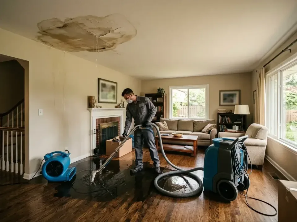 attic-pipe-burst-ceiling-drip-008 — frequently asked questions, Water Damage Restoration & Carpet Care in Mansfield, OH